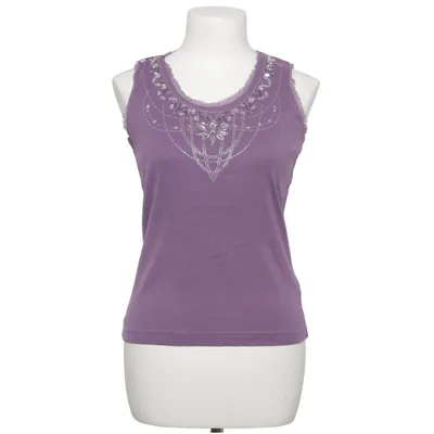 Tanktop (Lilla) fra ESPRIT Collection Bomuld, Silke
