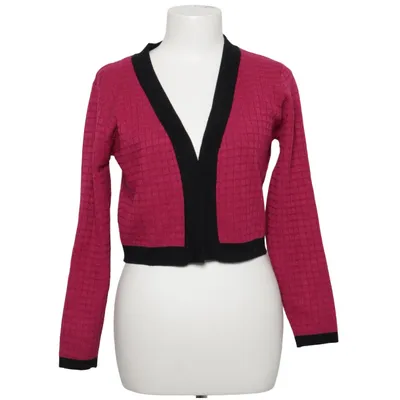 Cardigan (Rose, Noir) de Jasmine Polyester, Viscose