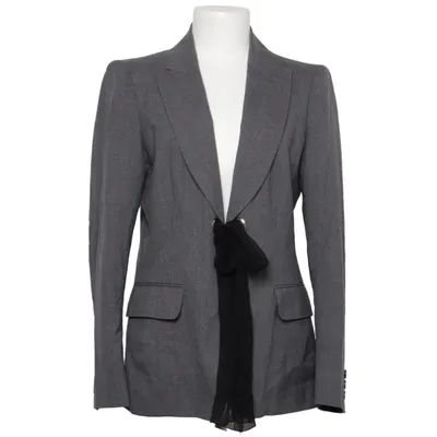 Blazer (Grijs) van Moschino Cheap and Chic Wol
