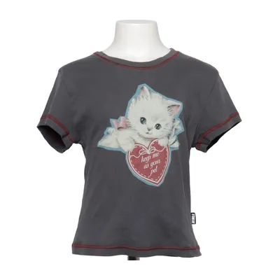 T-shirt (Grijs) van Minga London Katoen