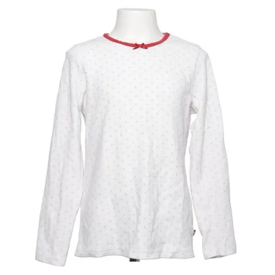 Long sleeve T-shirt (White, Red) from Sanetta Cotton, Polyamide