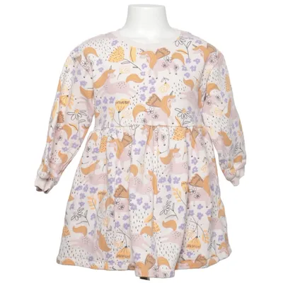 Kjole (Hvid, Flerfarvet) fra Next Bomuld, Polyester