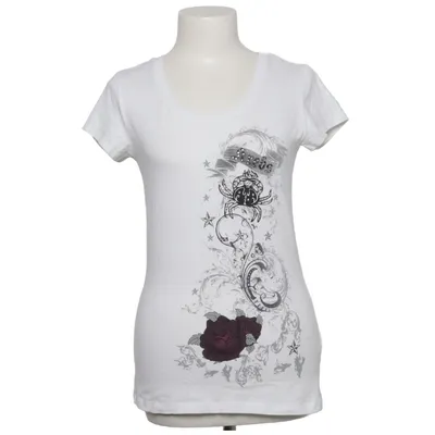 T-shirt (White) from AJC Cotton, Elastane