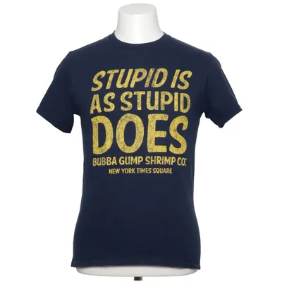 T-shirt (Stupid Is As Stupid Does) från Bubba Gump Bomull