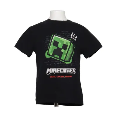 T-shirt (Zwart) van Minecraft Katoen