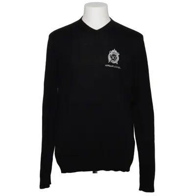 Pullover (Black) from Versace Jeans Cotton, Viscose