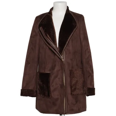Shearlingjacka (Brun) från Alfredo Pauly Polyester