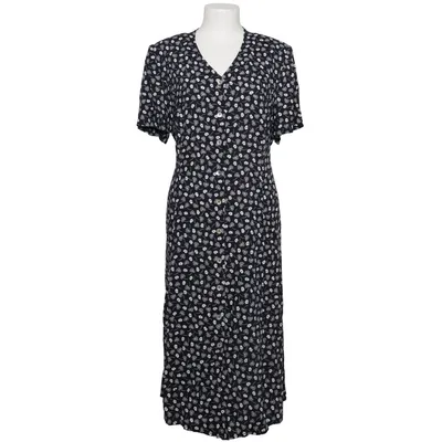 Jurk (Blauw, Wit) van NIce Day Viscose