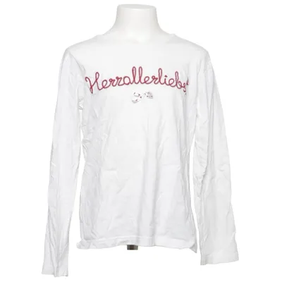 T-shirt à manches longues (Blanc) de Louis & Louisa Coton
