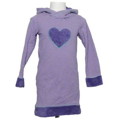 Hoodiekjole (Lilla) fra Jako-O Bomuld, Elastan, Polyester