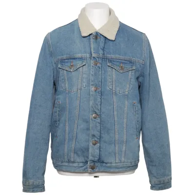 Gevoerde spijkerjas (Blauw, Beige) van Blue Ridge Katoen, Polyester