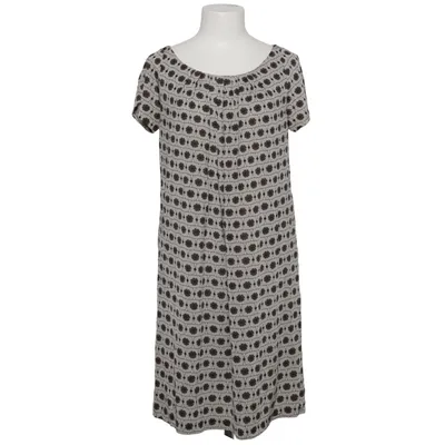 Robe (Blanc, Gris) de Maliparmi Élasthane, Viscose