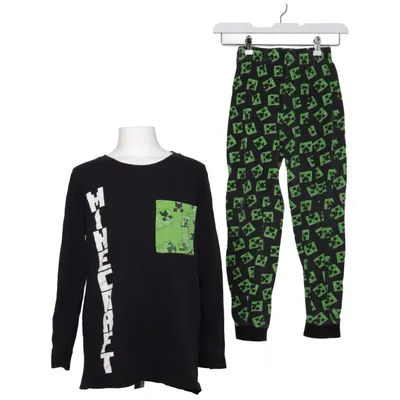 Pyjama (Noir, Vert, Multicolore) de Minecraft Coton