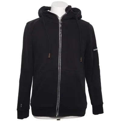 Capuchon sweater (Zwart) van Alessandro Salvarini Katoen, Polyester