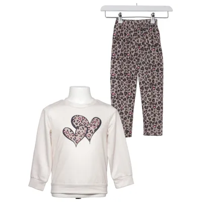 Loungewear (Beige, Bruin, Roze) Elastaan, Polyester