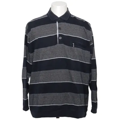 Rugby Shirt (Blau, Grau) von Kitaro Men Baumwolle
