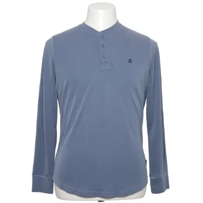 Henley shirt (Blue) from Blakely Modal, Polyester