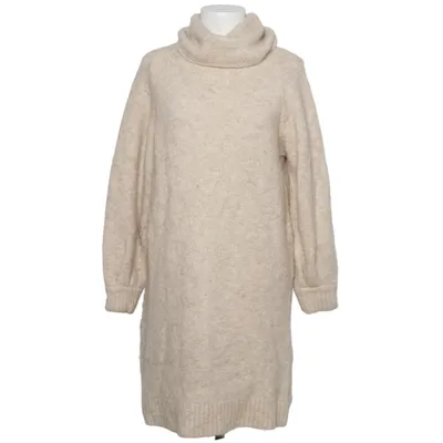 Turtleneck kjole (Beige) fra Gwynedds Akryl, Alpacauld, Elastan, Merinould, Polyamid