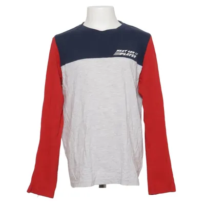 Lange mouwen shirt (Blauw, Grijs, Rood) van Inextenso Katoen, Viscose