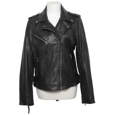 Bikerjacka (Svart) från Each x Other Bomull, Skinn, Polyester