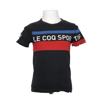 T-shirt (Black, Multicolored) from Le Coq Sportif Cotton