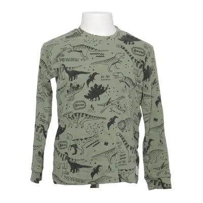 Lange mouwen shirt (Groen) van Feetje Elastaan, Organisch katoen