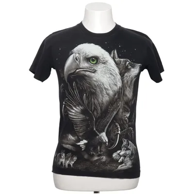 T-shirt (Svart) från Rock Chang Bomull