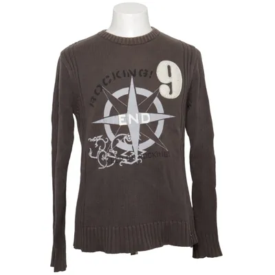 Sweater (Gray) from IDPDT Cotton