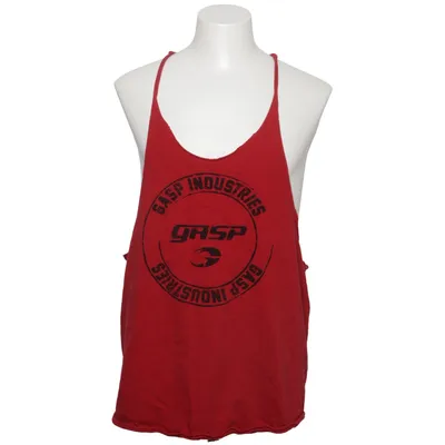 Sport tanktop (Rood) van Gasp Katoen