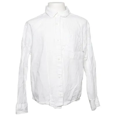 Shirt (Wit) van Zara Katoen, Linnen