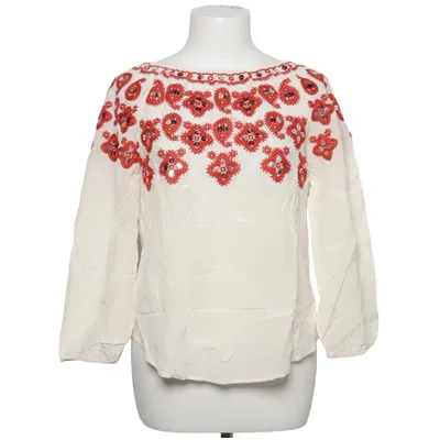 Blouse (Wit, Rood) van Tory Burch Polyester, Zijde