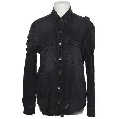 Denim blouse (Grijs) van American Eagle Outfitters Katoen