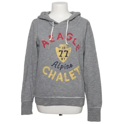 Capuchon sweater (Grijs) van American Eagle Outfitters Katoen, Polyester