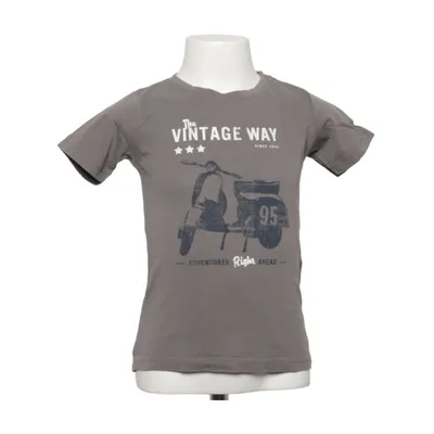 T-shirt (Grijs) van Name It Minimize Katoen, Viscose
