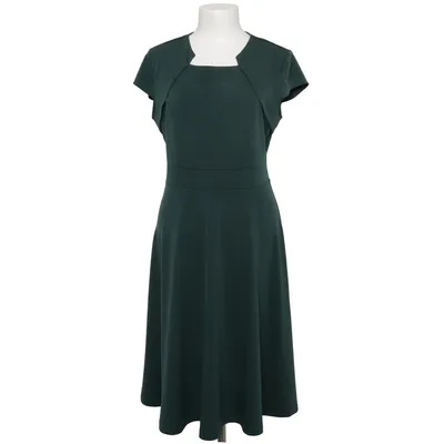 Dress (Green) from Kojooin Elastane, Polyester