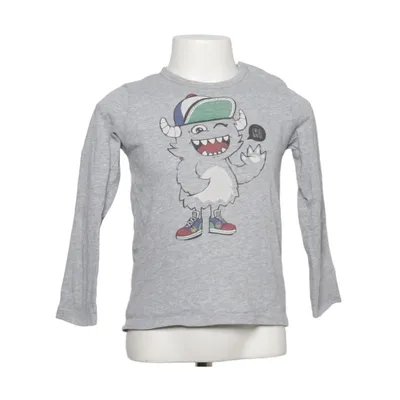 Lange mouwen shirt (Grijs) van United Colors of Benetton Katoen