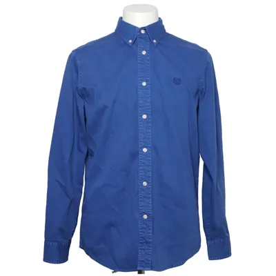 Overhemd (Blauw) van Chaps Katoen
