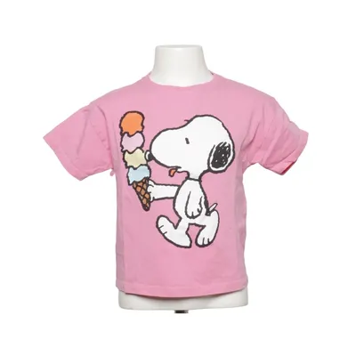 T-shirt (Pink, Flerfarvet) fra Zara x Peanuts Bomuld