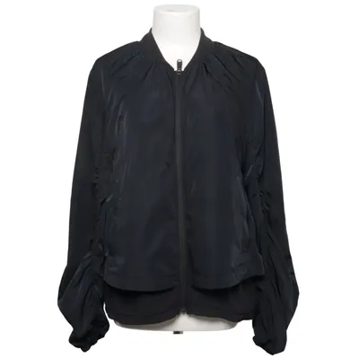 Bomberjacke (Schwarz) von Athleta Elasthan, Polyamid, Polyester