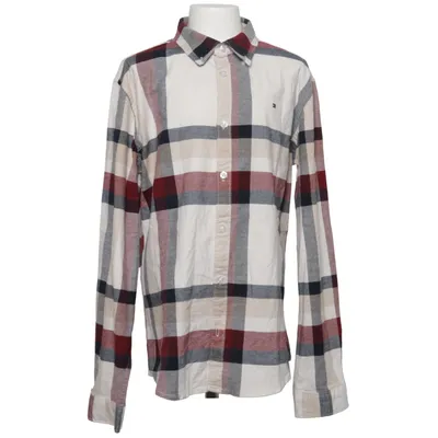 Overhemd (Wit, Rood, Blauw) van Tommy Hilfiger Katoen, Elastaan