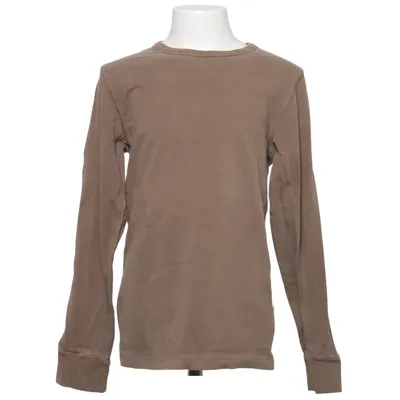 Lange mouwen shirt (Bruin) van Maxomorra Katoen, Elastaan