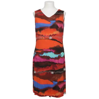 Dress (Orange, Blue, Pink, Multicolored) from Alba Moda Elastane, Viscose