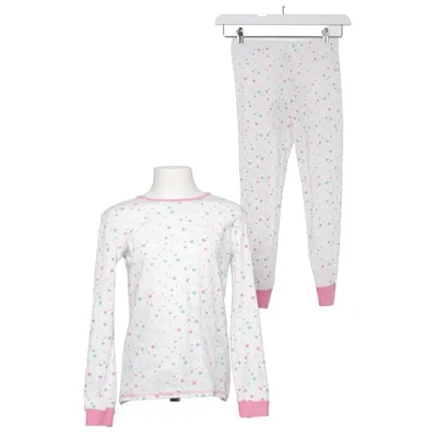 Pyjamas (Vit, Flerfärgad) från Pocopiano Ekologisk bomull