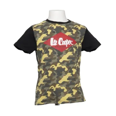 T-shirt (Zwart, Groen, Meerkleurig) van Lee Cooper Katoen