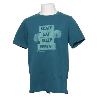 T-shirt (Blauw) van Benger Katoen, Polyester