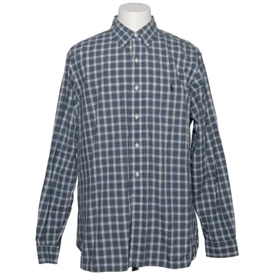 Chemise (Bleu, Vert, Blanc) de Ralph Lauren Coton