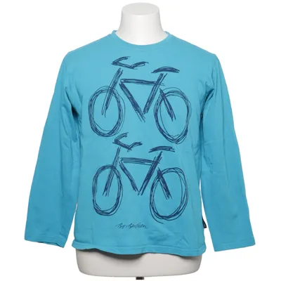 Long sleeve T-shirt (Blue) from Bo Bendixen Cotton