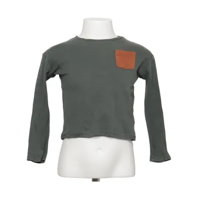 Long sleeve T-shirt (Green, Brown) from The New