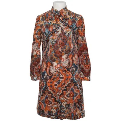 Blusenkleid (Orange, Blau, Mehrfarbig) von Reine Wolle