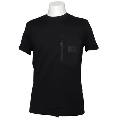 T-shirt (Zwart) van Weekend Offender Katoen, Elastaan, Polyamide